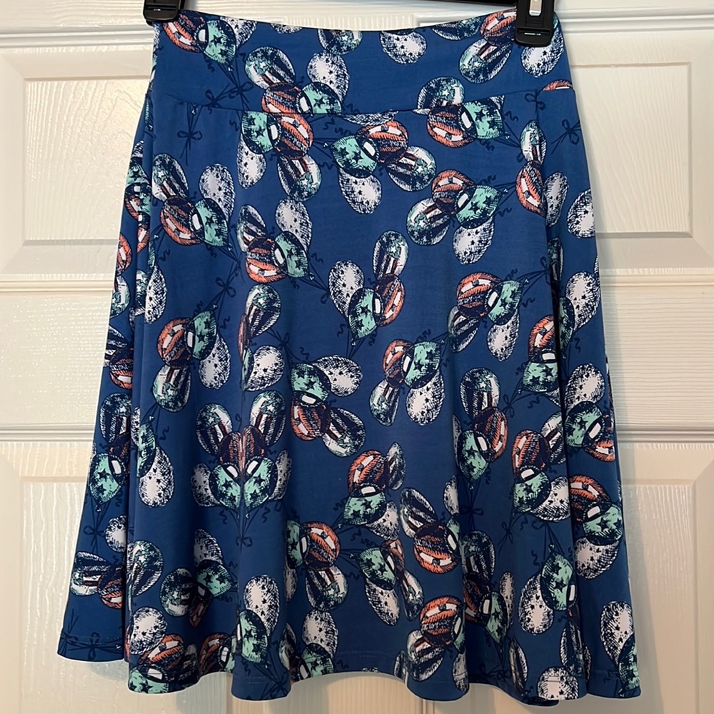 LuLaRoe kids azure skirt